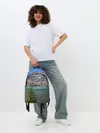 Рюкзак джинсовый / Горное озеро