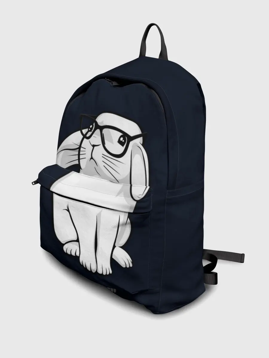 Рюкзак джинсовый / Кролик Хипстер