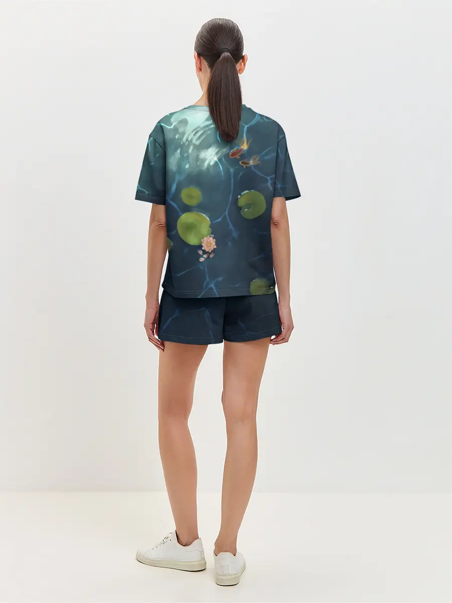 Женская пижама с шортами / Лань Чжань