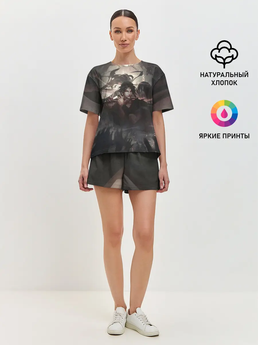 Женская пижама с шортами / Вэй Ин