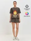 Женская пижама с шортами / Burn emotion