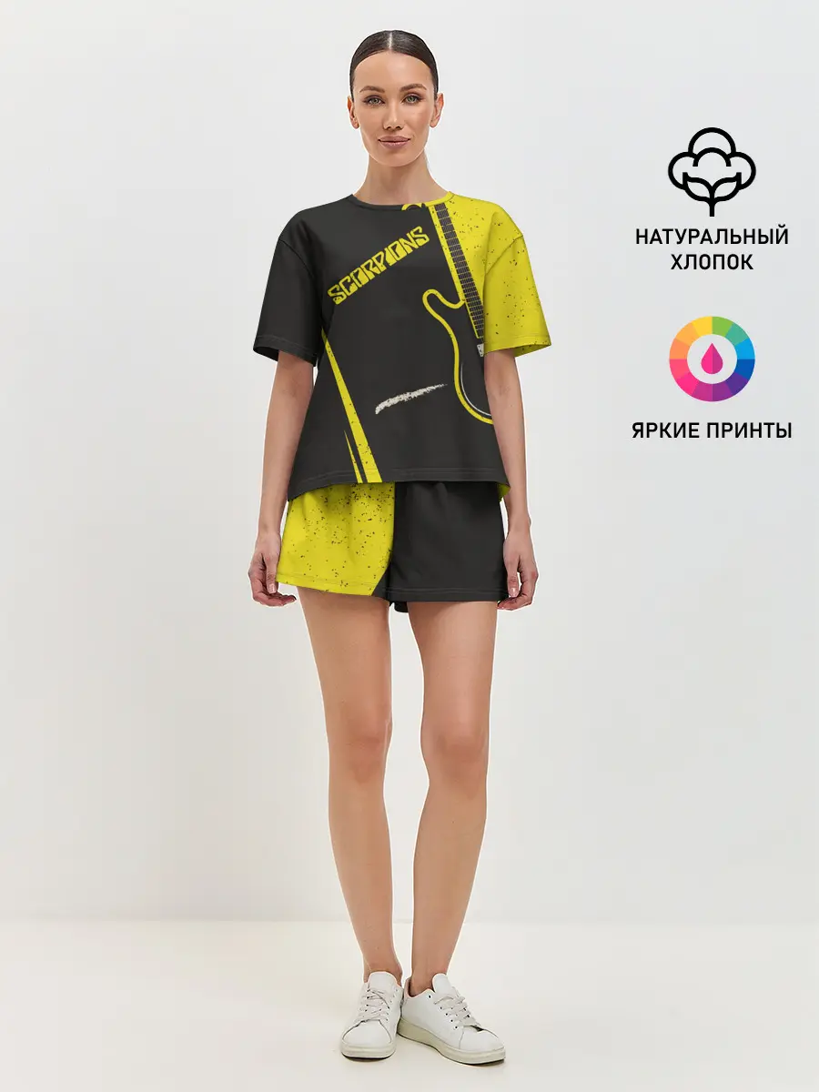 Женская пижама с шортами / Scorpions