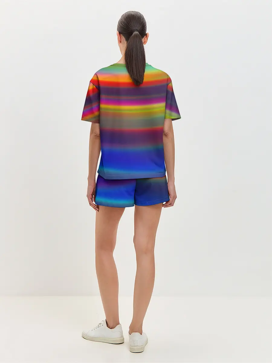 Женская пижама с шортами / ГРАДИЕНТ