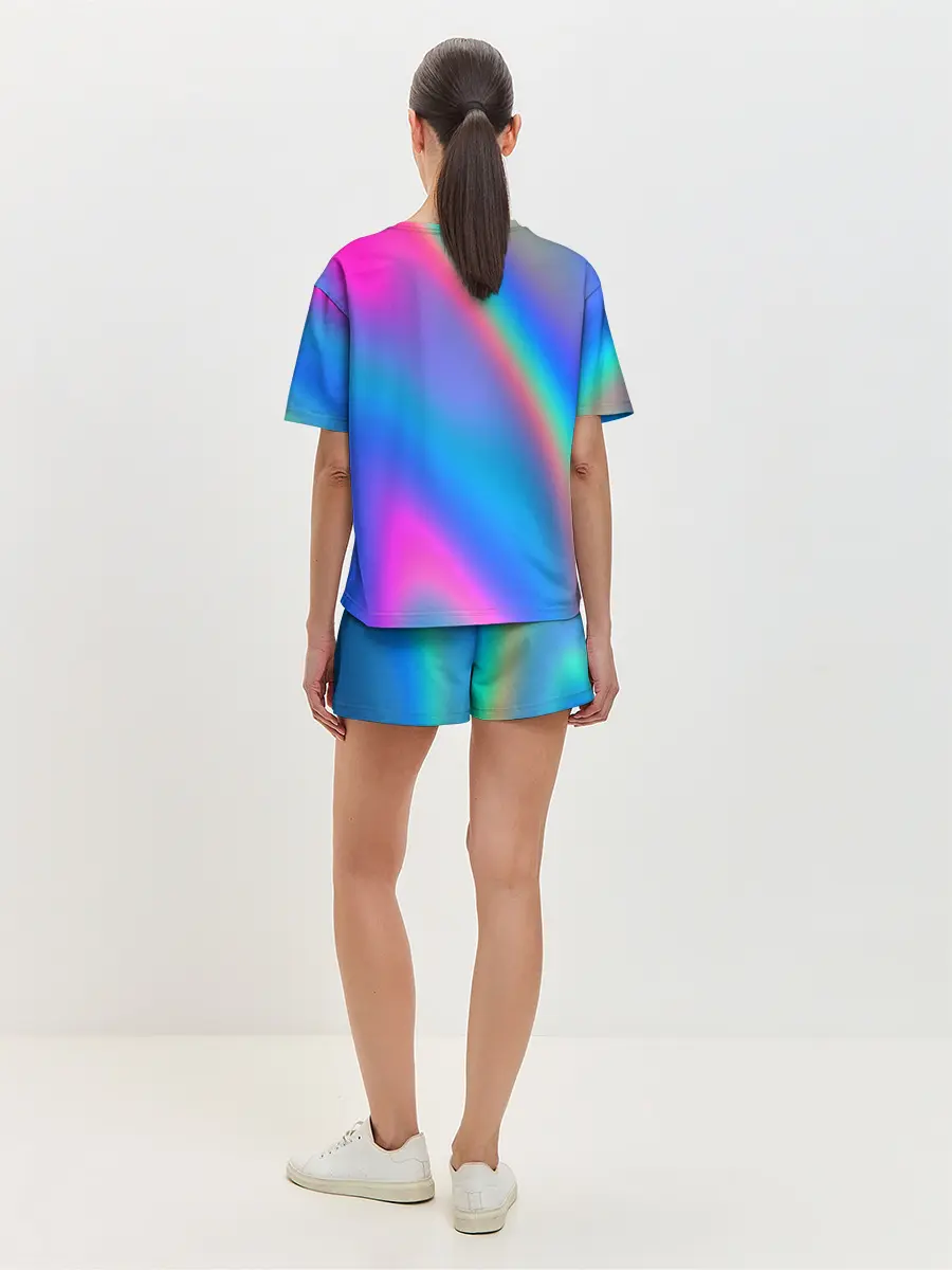 Женская пижама с шортами / GRADIENT