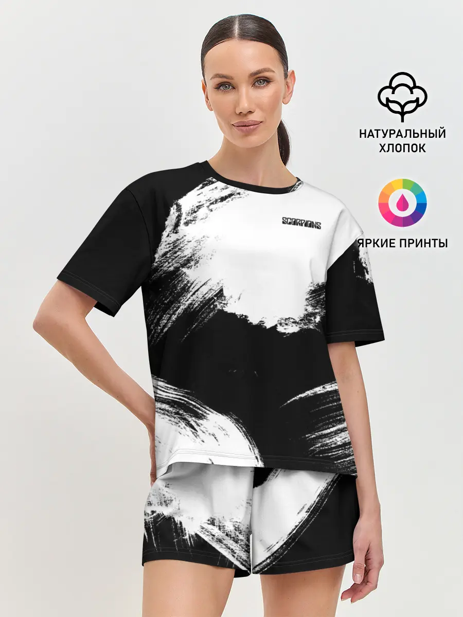 Женская пижама с шортами / Scorpions