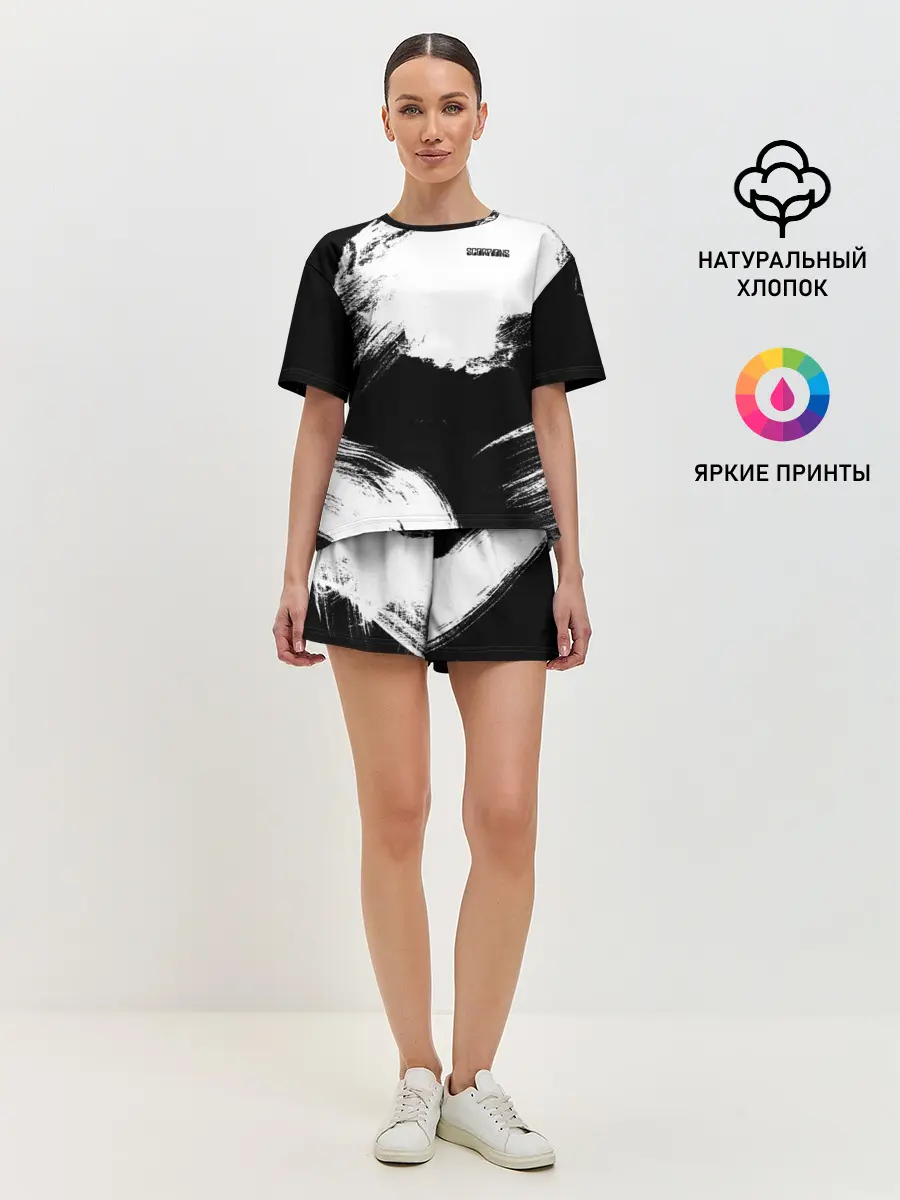 Женская пижама с шортами / Scorpions