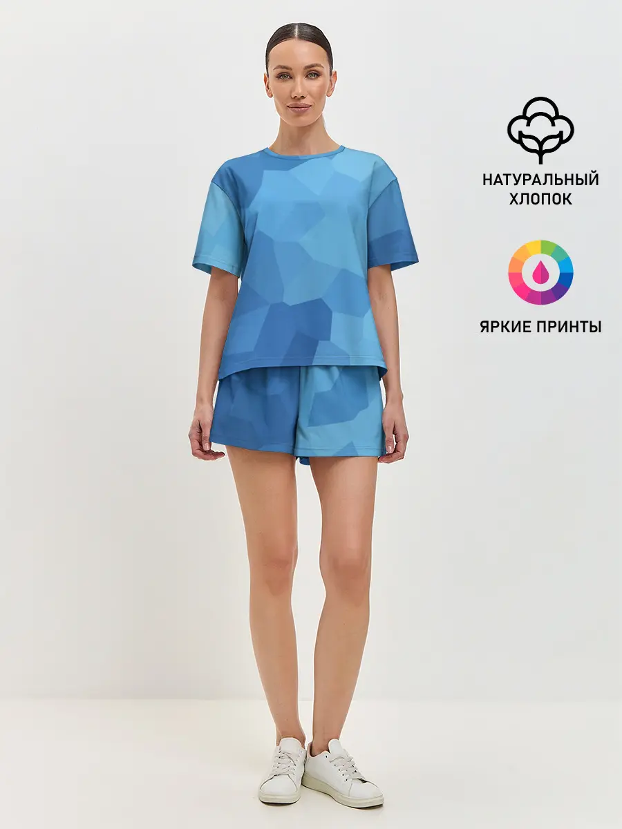 Женская пижама с шортами / Пикси кристаллы