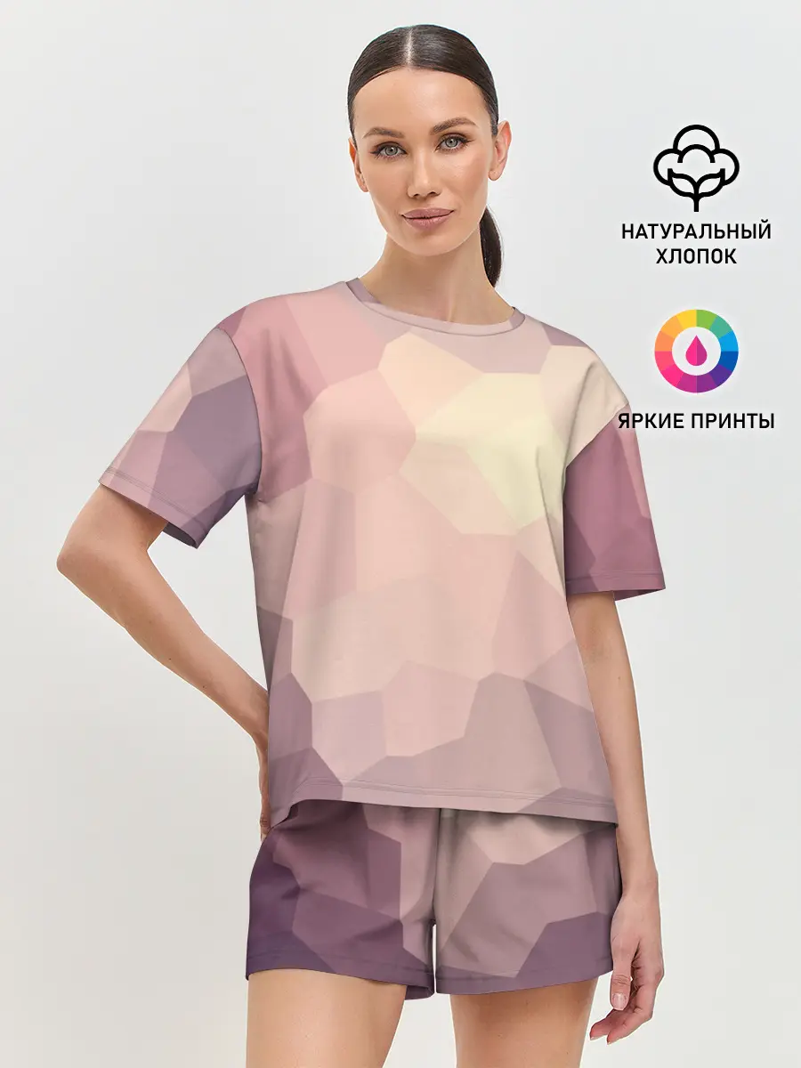 Женская пижама с шортами / Пикси кристаллы