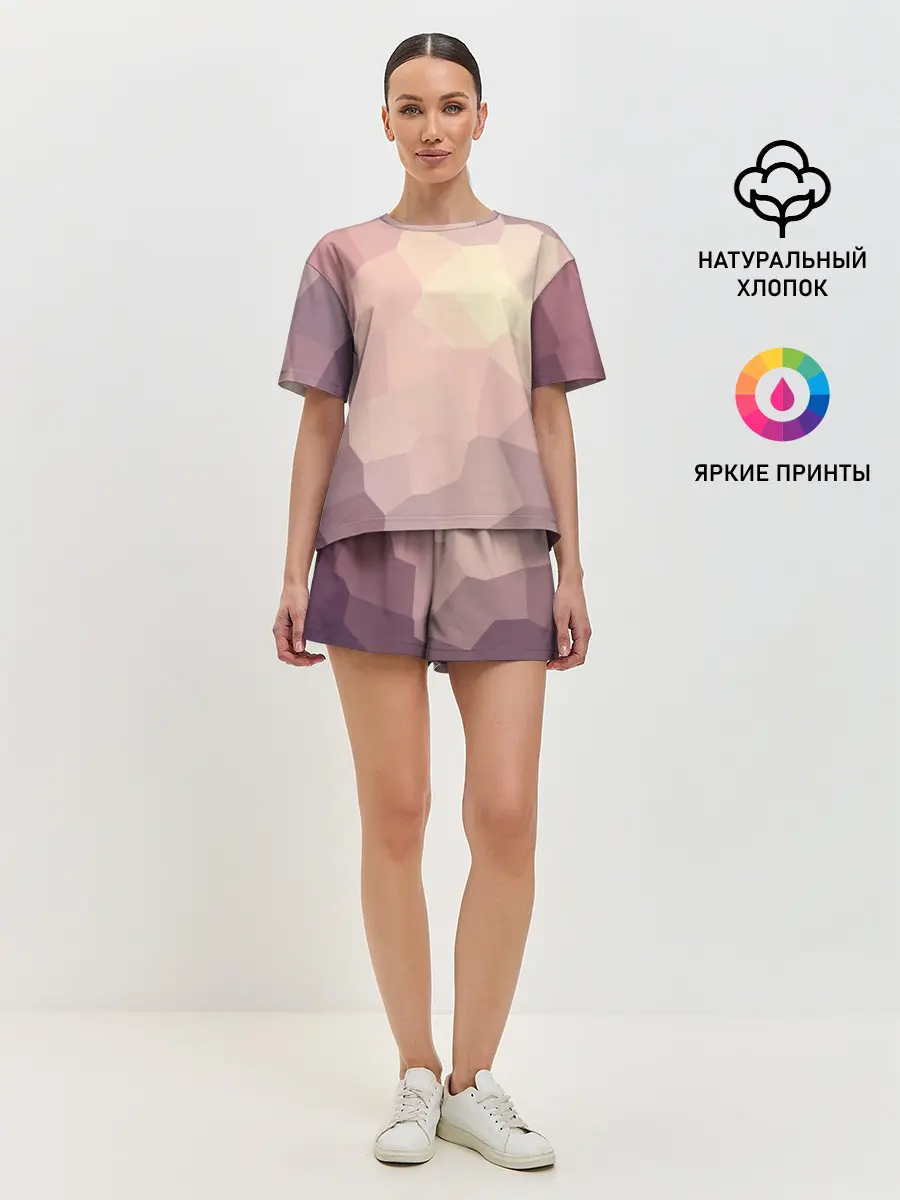 Женская пижама с шортами / Пикси кристаллы