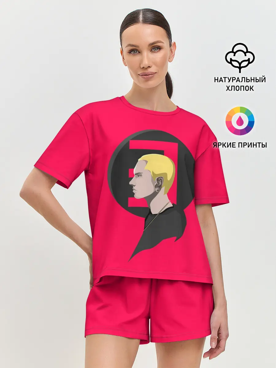 Женская пижама с шортами / Eminem