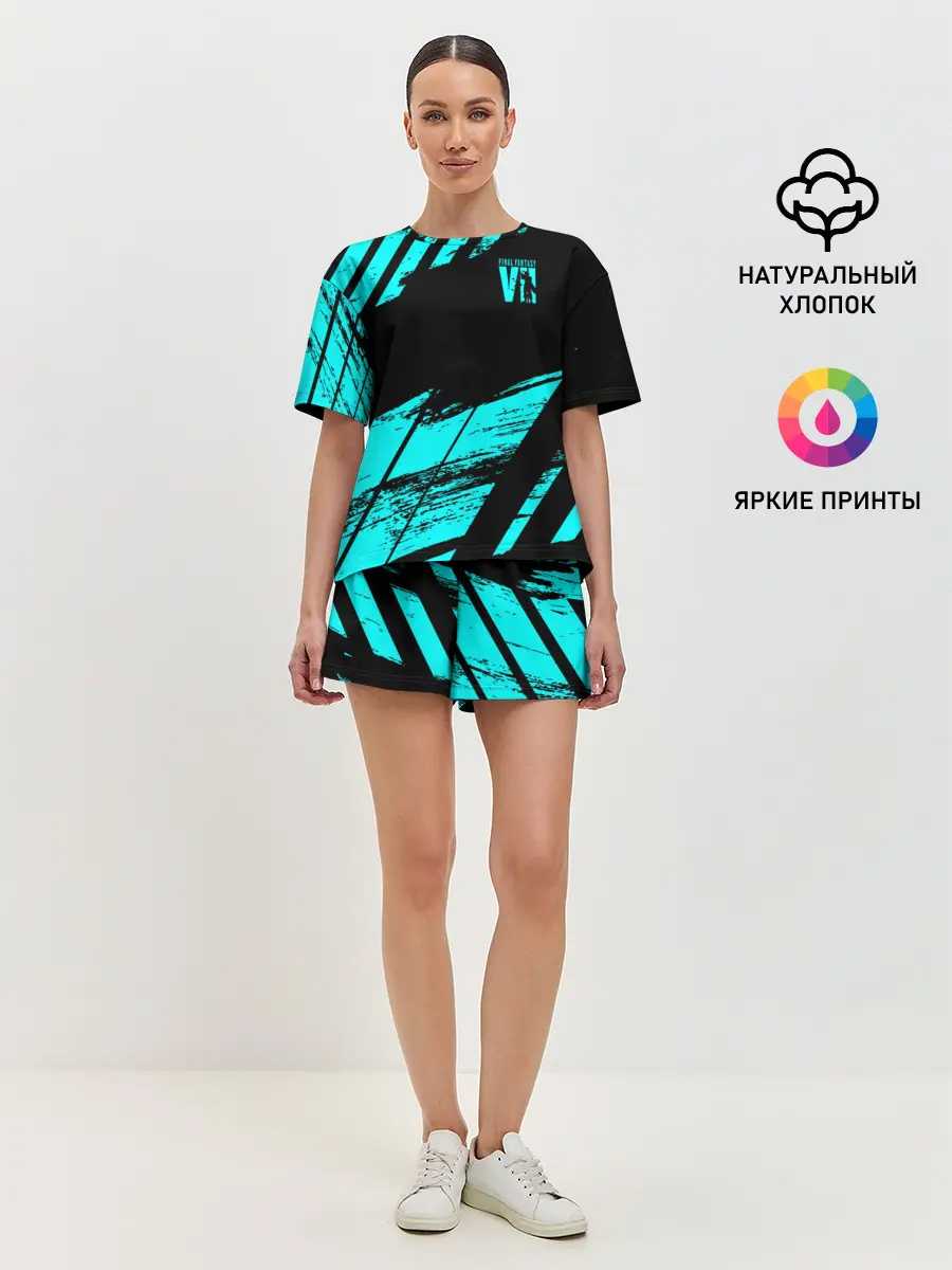 Женская пижама с шортами / Final Fantasy Cloud