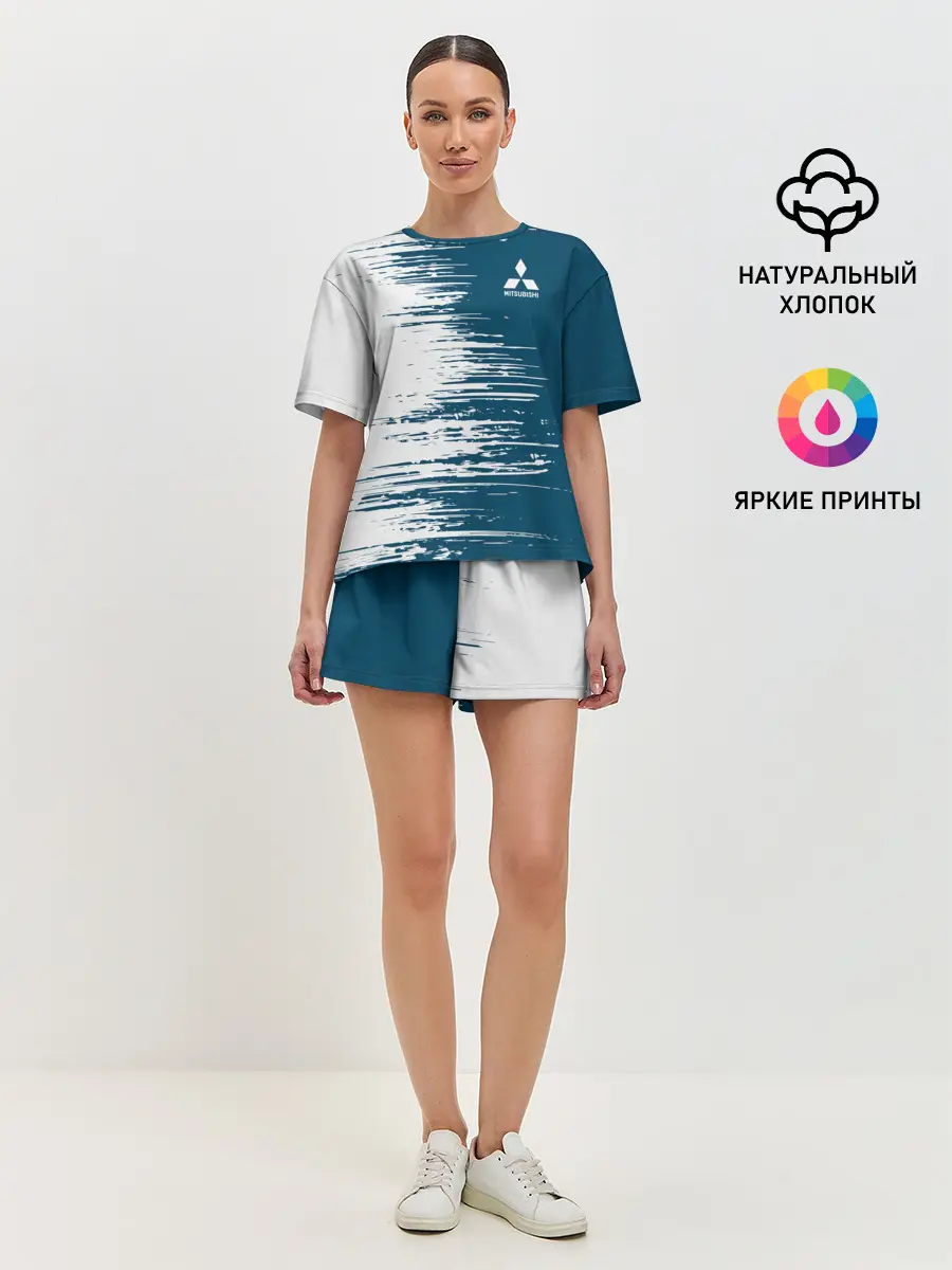 Женская пижама с шортами / Mitsubishi