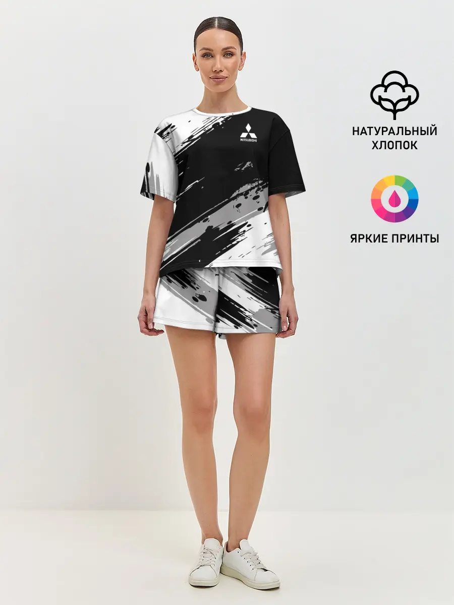 Женская пижама с шортами / Mitsubishi