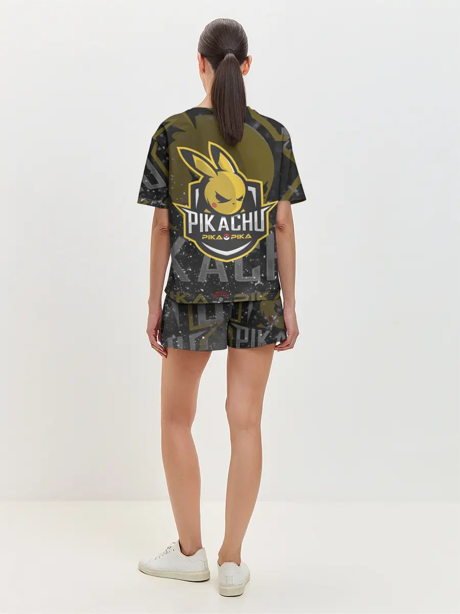 Женская пижама с шортами / Спорт Пикачу