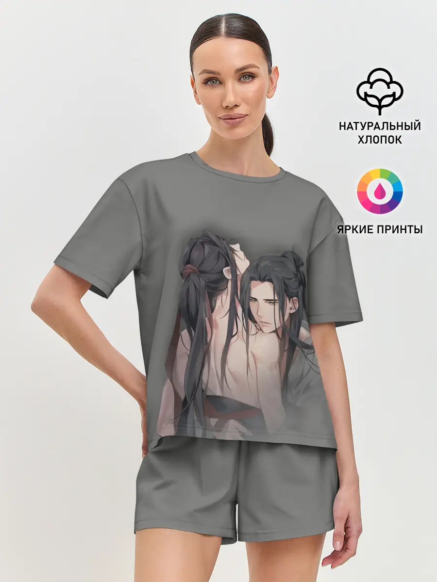 Женская пижама с шортами / Магистр дьявольского культа