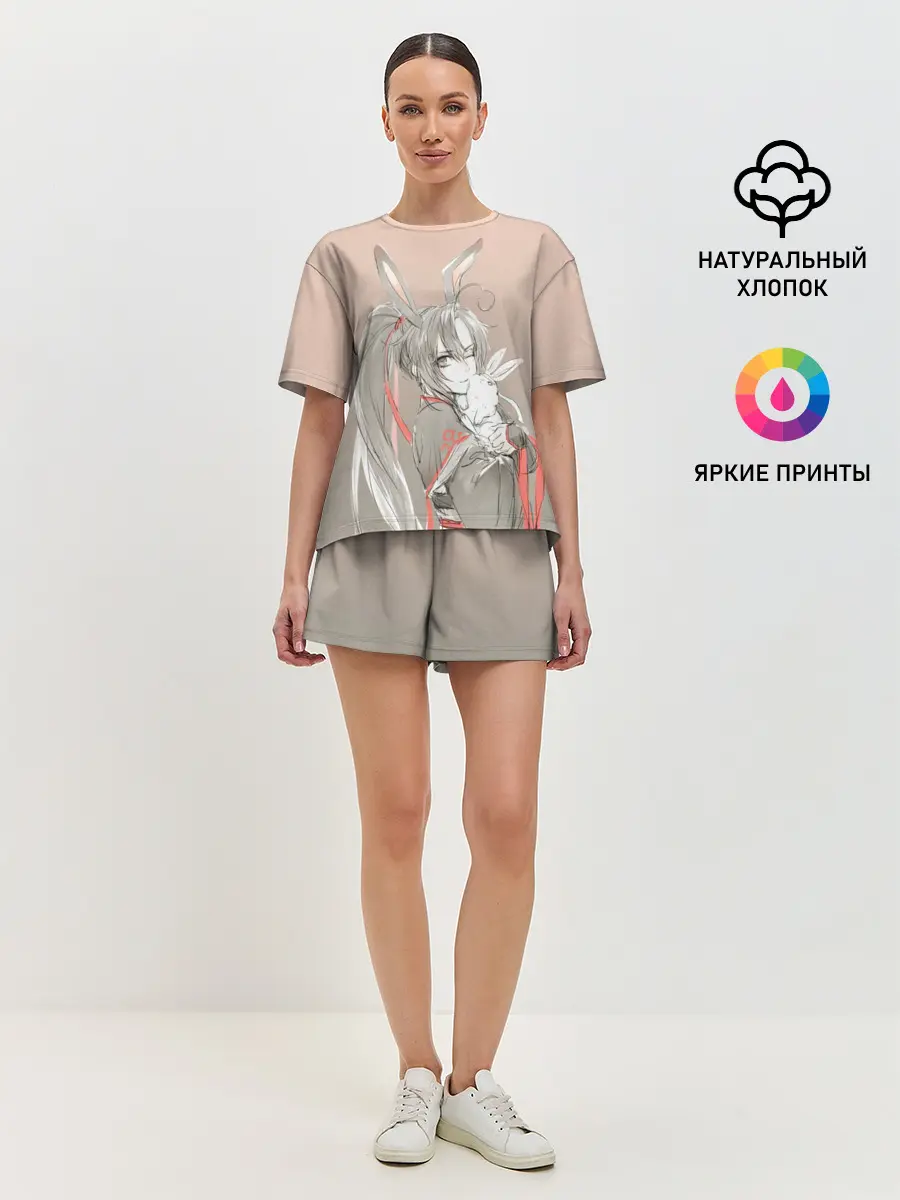 Женская пижама с шортами / Магистр дьявольского культа