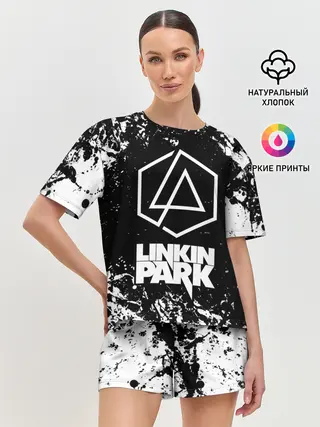 Женская пижама с шортами / LINKIN PARK [2]