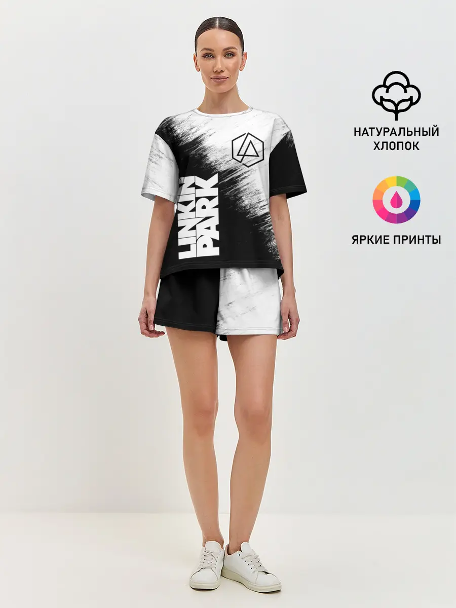 Женская пижама с шортами / LINKIN PARK [3]