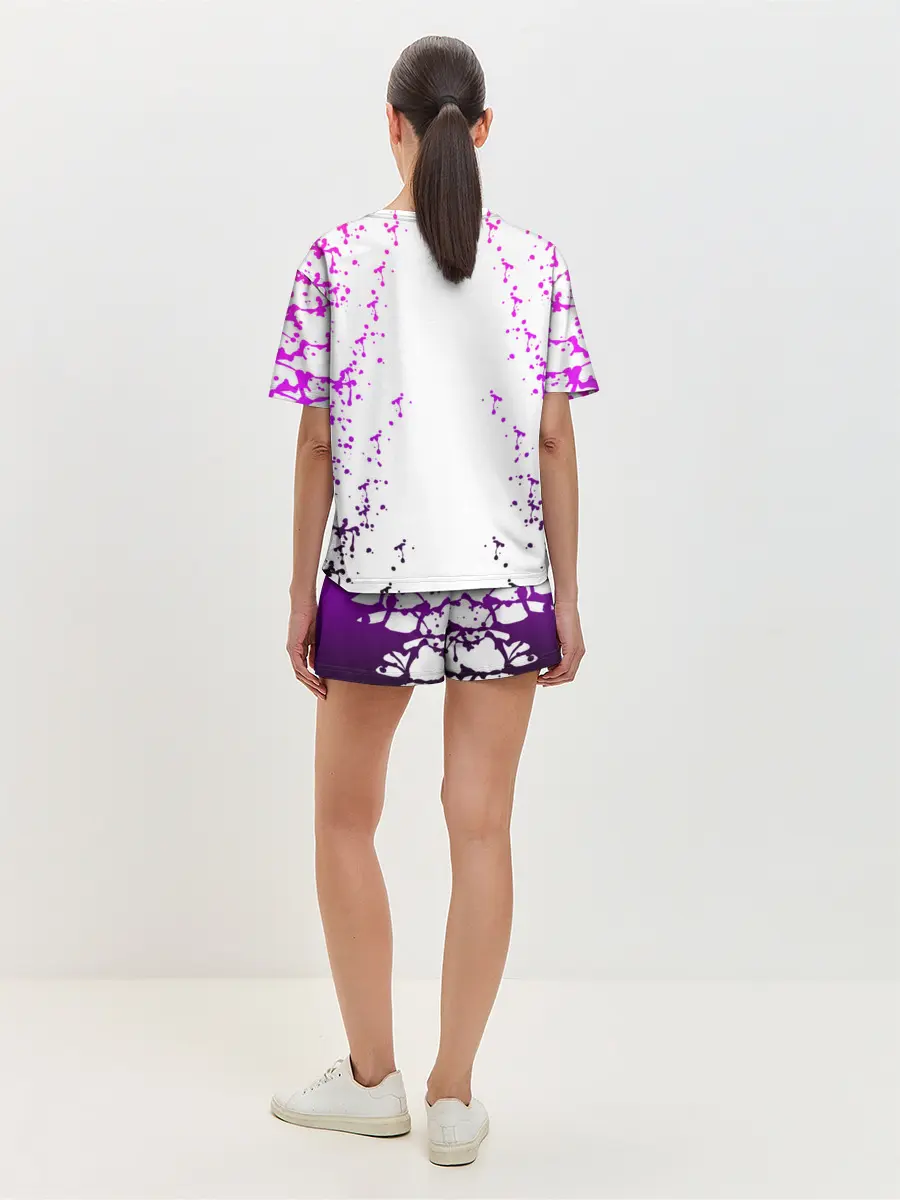 Женская пижама с шортами / LEXUS