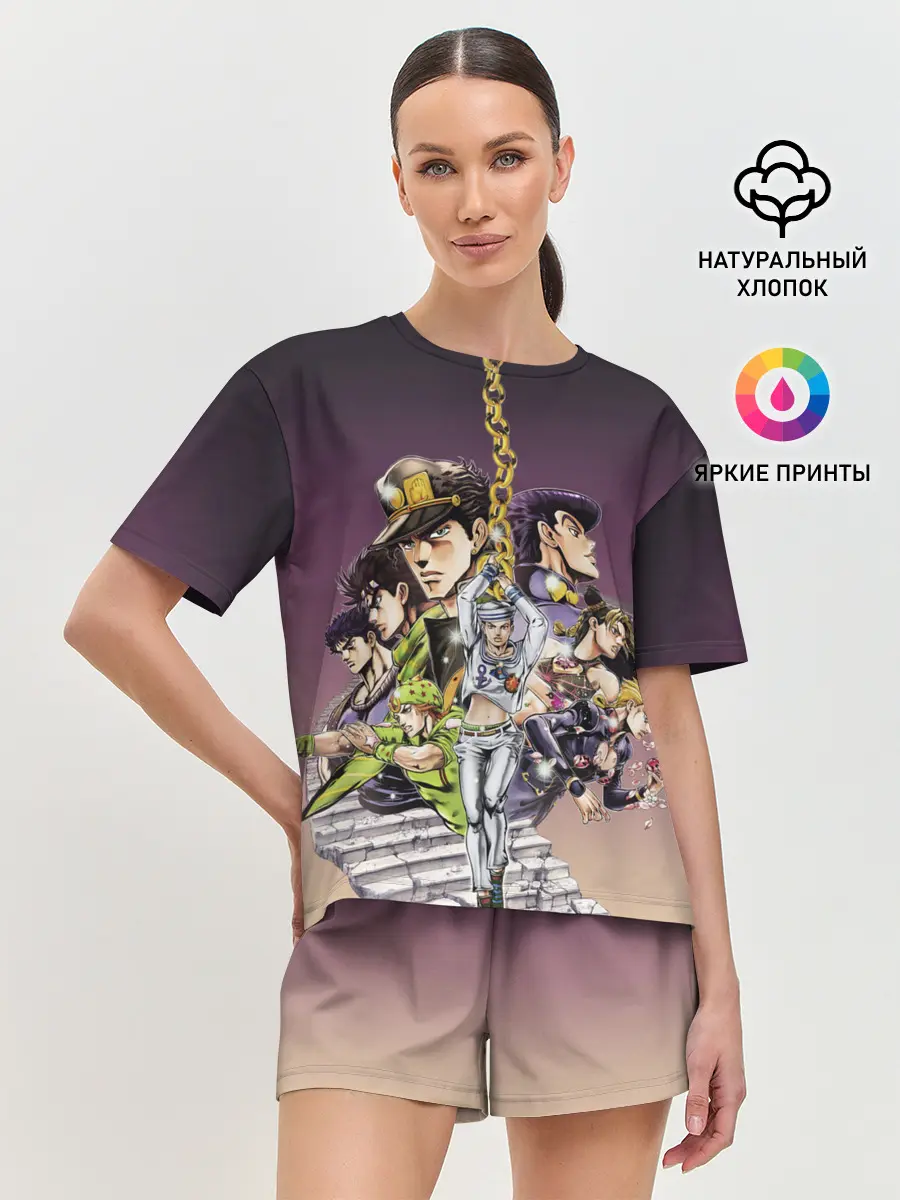 Женская пижама с шортами / Jo Jo