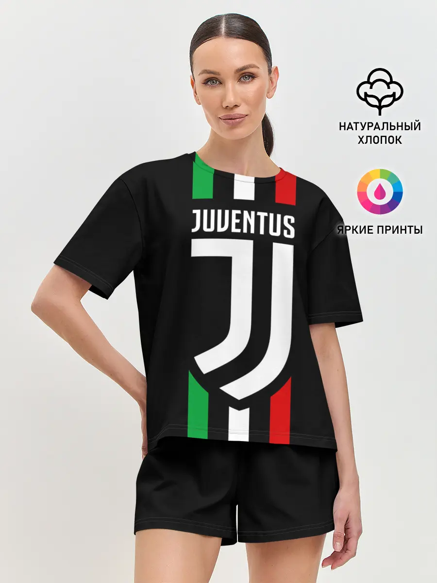 Женская пижама с шортами / JUVENTUS