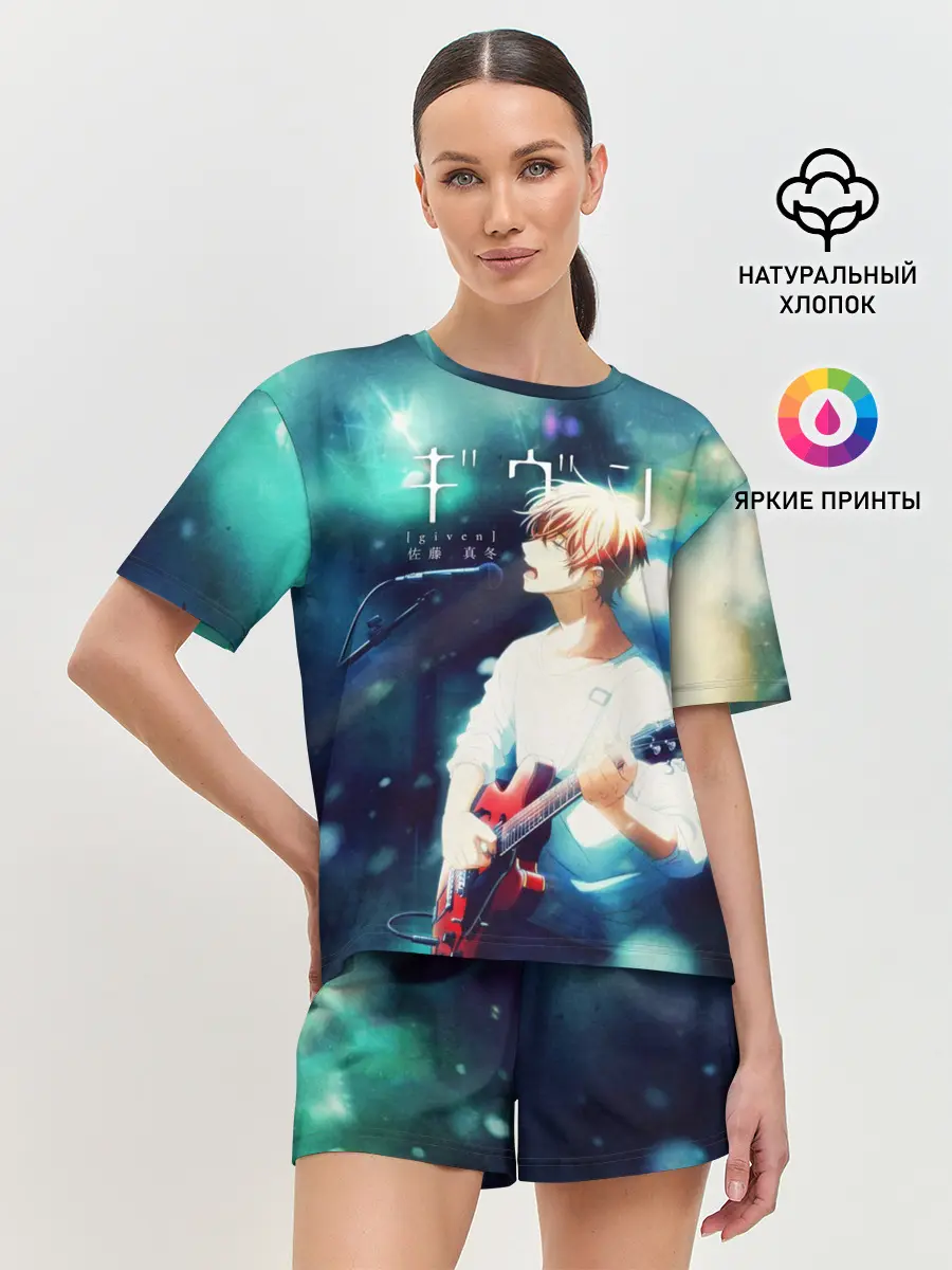 Женская пижама с шортами / Мафую Сато