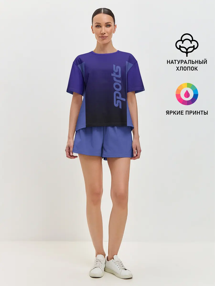 Женская пижама с шортами / Спорт