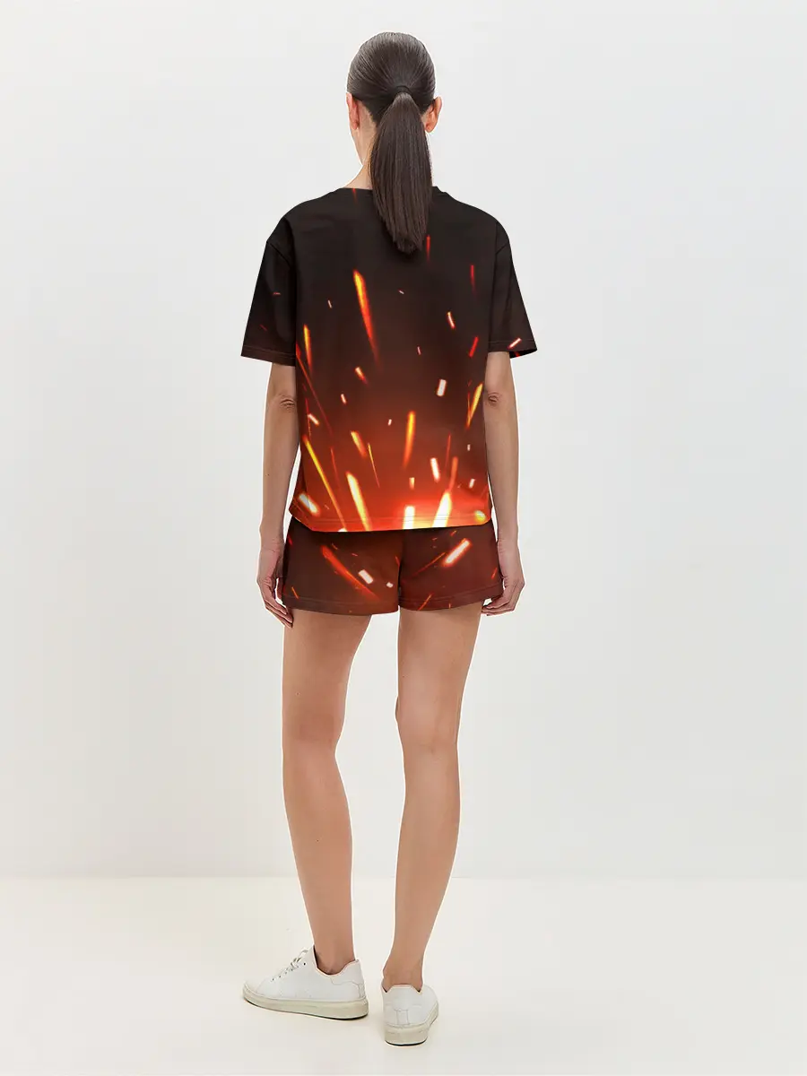 Женская пижама с шортами / CHEVROLET