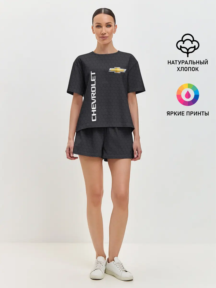 Женская пижама с шортами / CHEVROLET