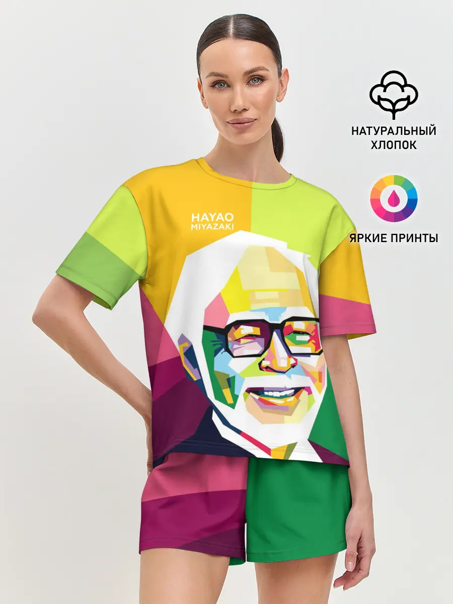 Женская пижама с шортами / P007_P004ooo2224487