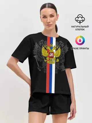 Женская пижама с шортами / Россия