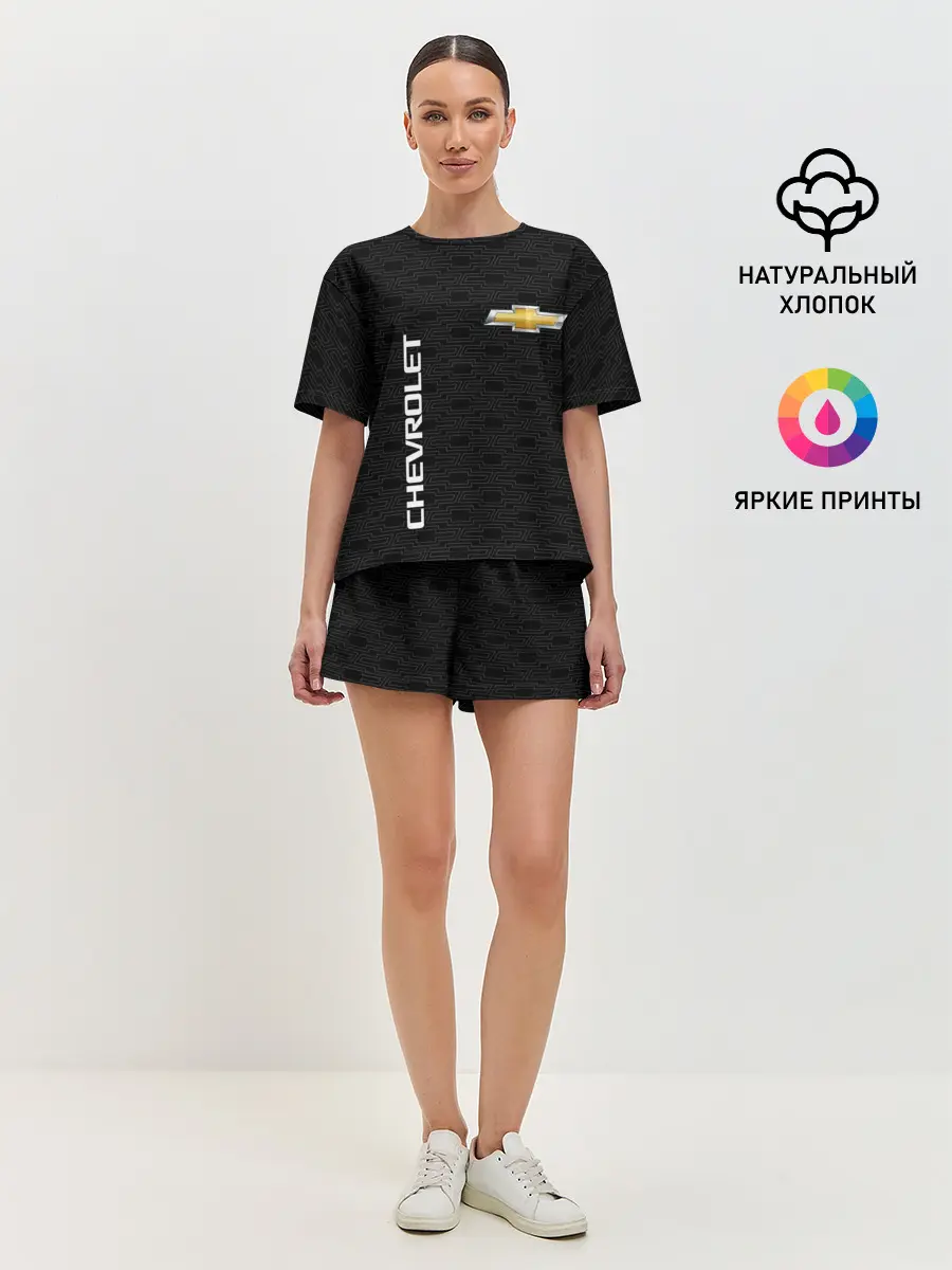 Женская пижама с шортами / CHEVROLET