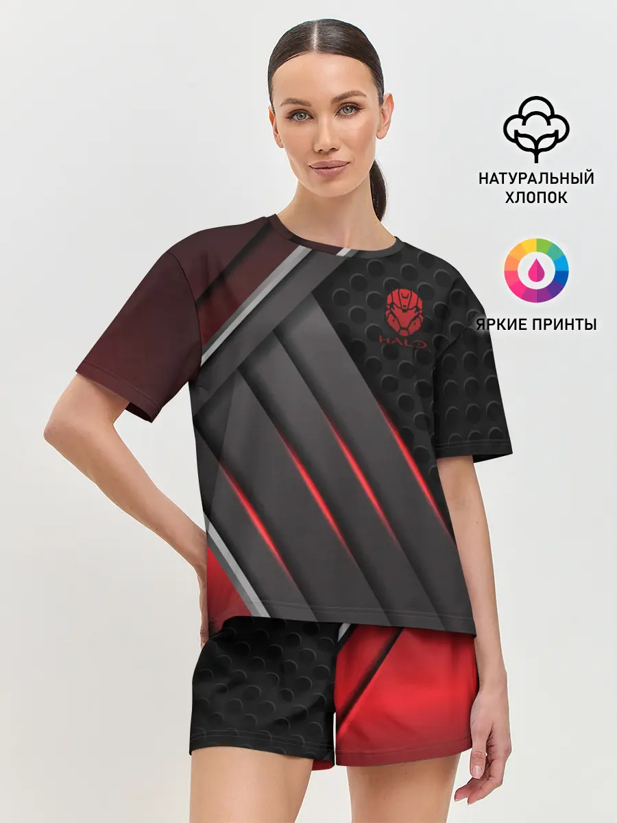Женская пижама с шортами / Halo