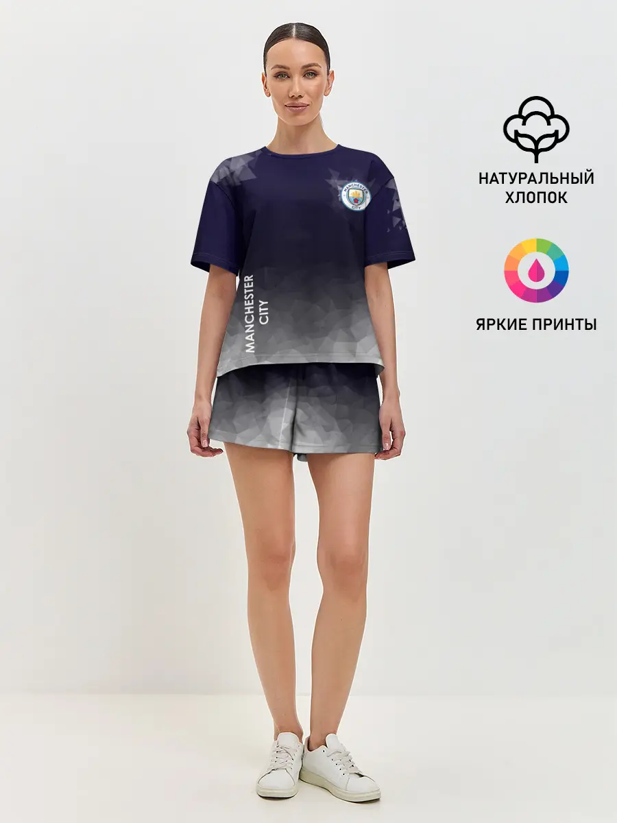 Женская пижама с шортами / Manchester City