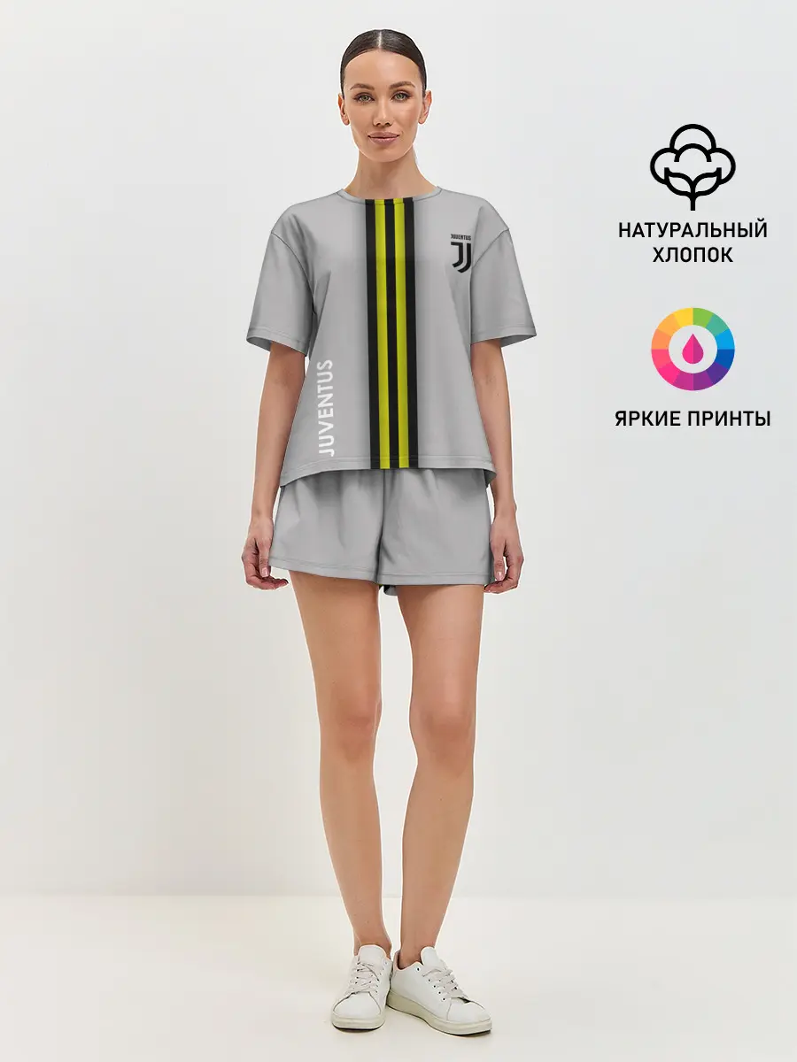 Женская пижама с шортами / Juventus