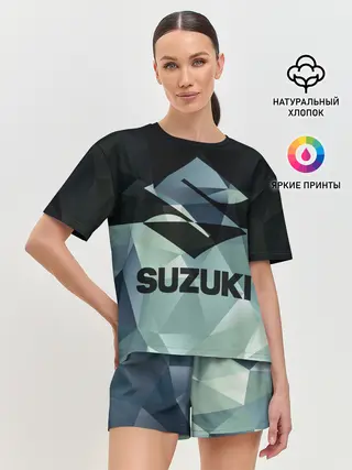 Женская пижама с шортами / SUZUKI