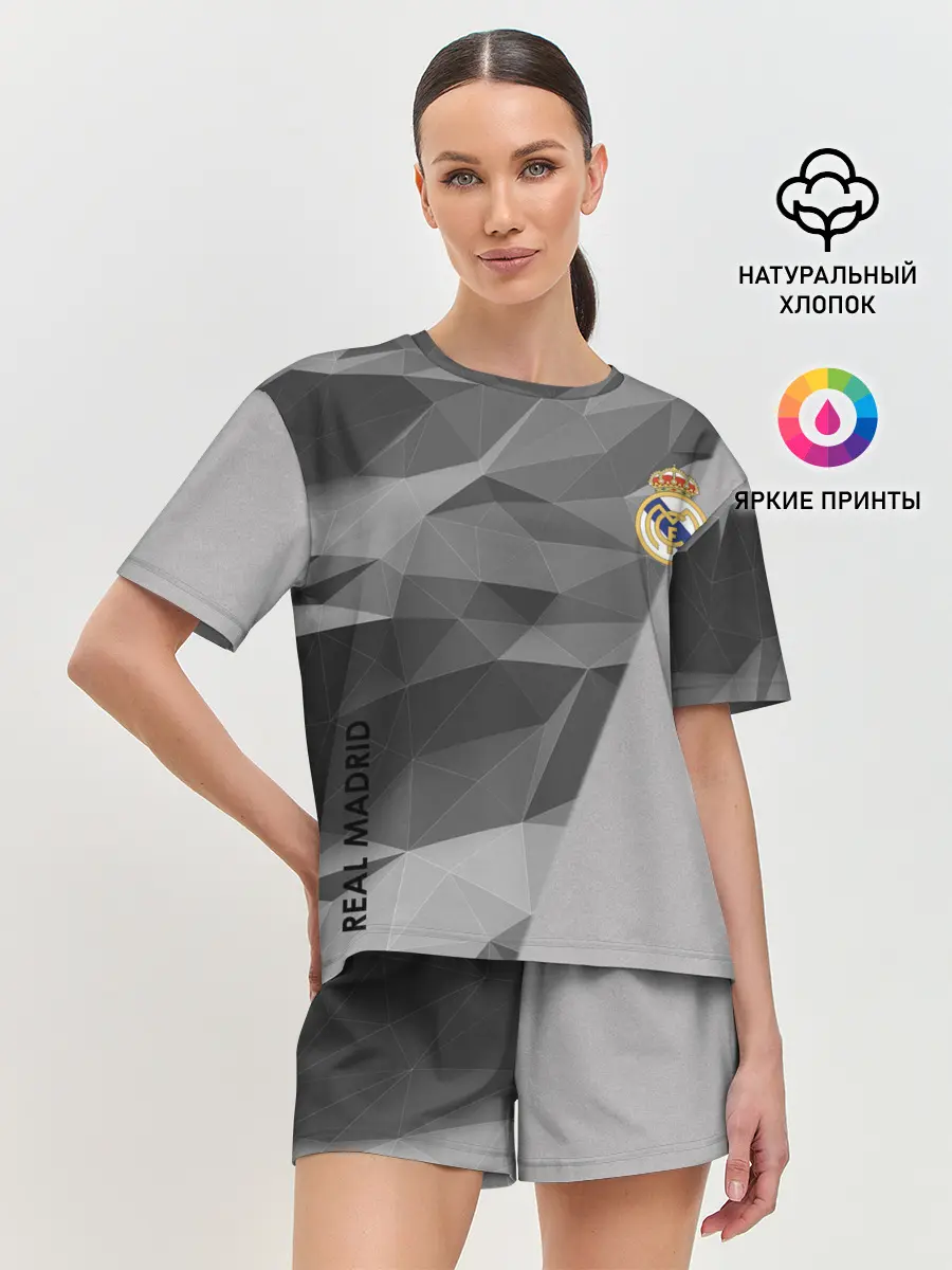 Женская пижама с шортами / Real Madrid