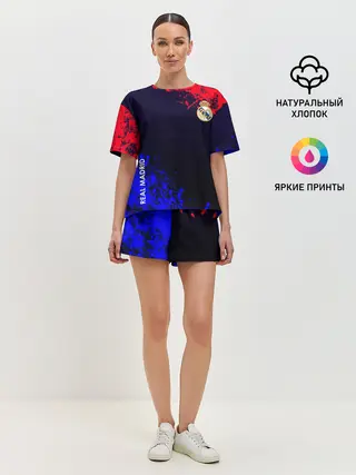 Женская пижама с шортами / Real Madrid