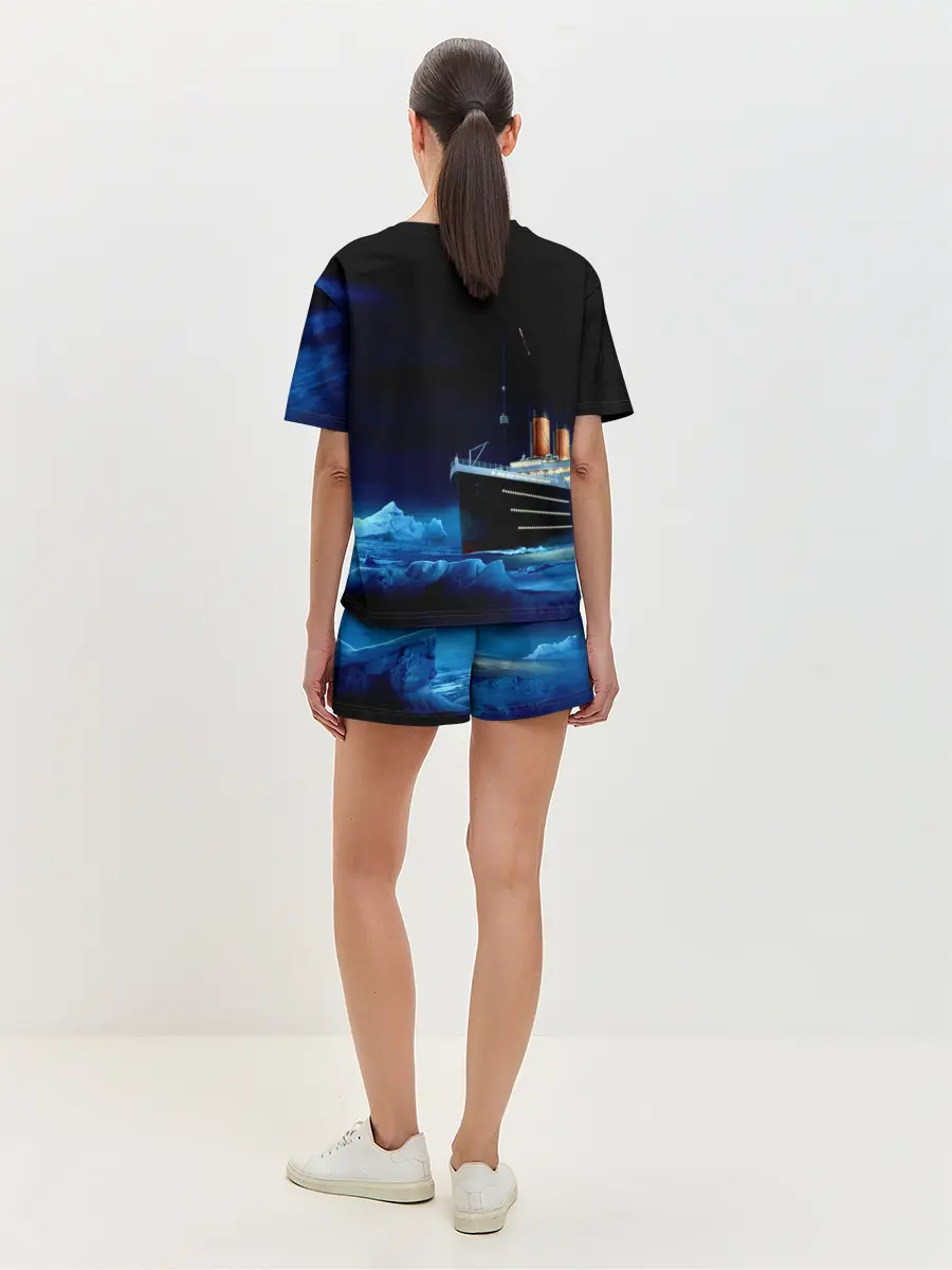 Женская пижама с шортами / Nautilus Pompilius