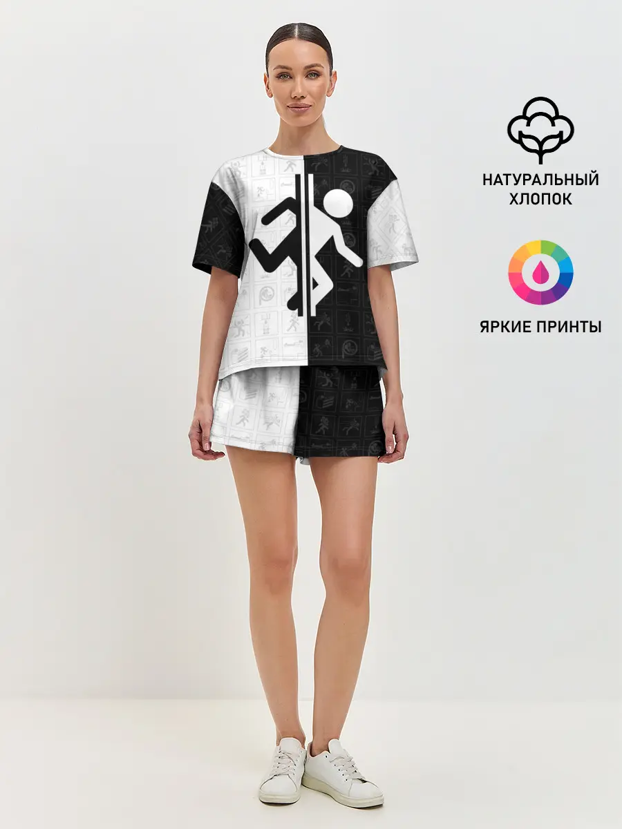 Женская пижама с шортами / PORTAL