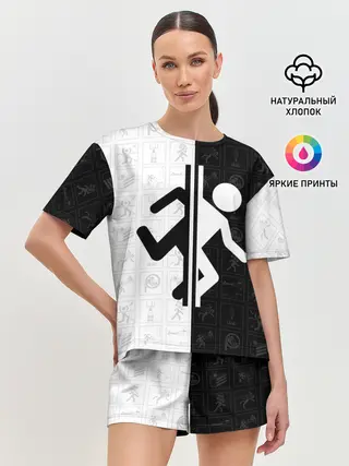 Женская пижама с шортами / PORTAL