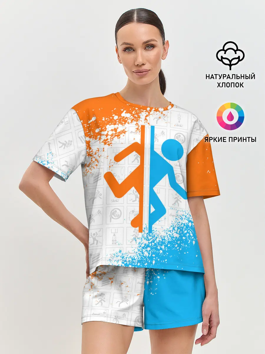 Женская пижама с шортами / PORTAL