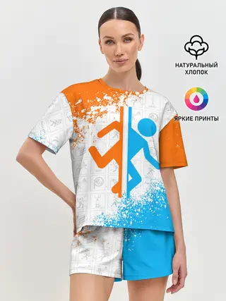 Женская пижама с шортами / PORTAL