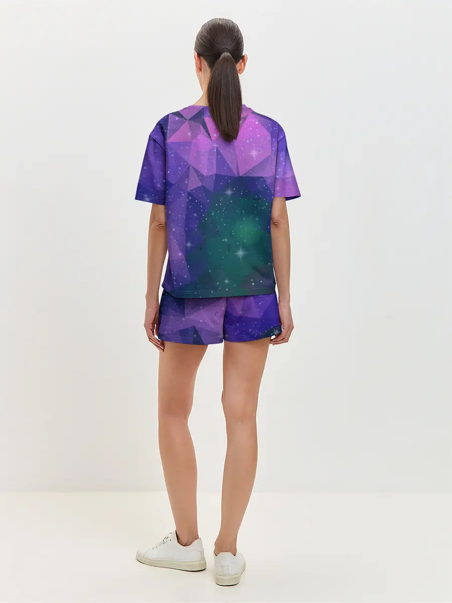 Женская пижама с шортами / SPACE