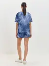 Женская пижама с шортами / Облака в небе