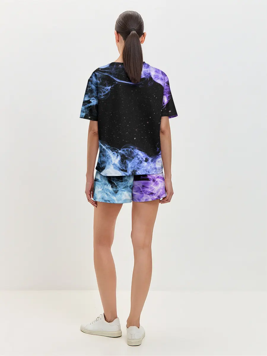 Женская пижама с шортами / Lama Fortnite