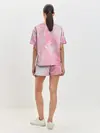 Женская пижама с шортами / Розовая Богемия