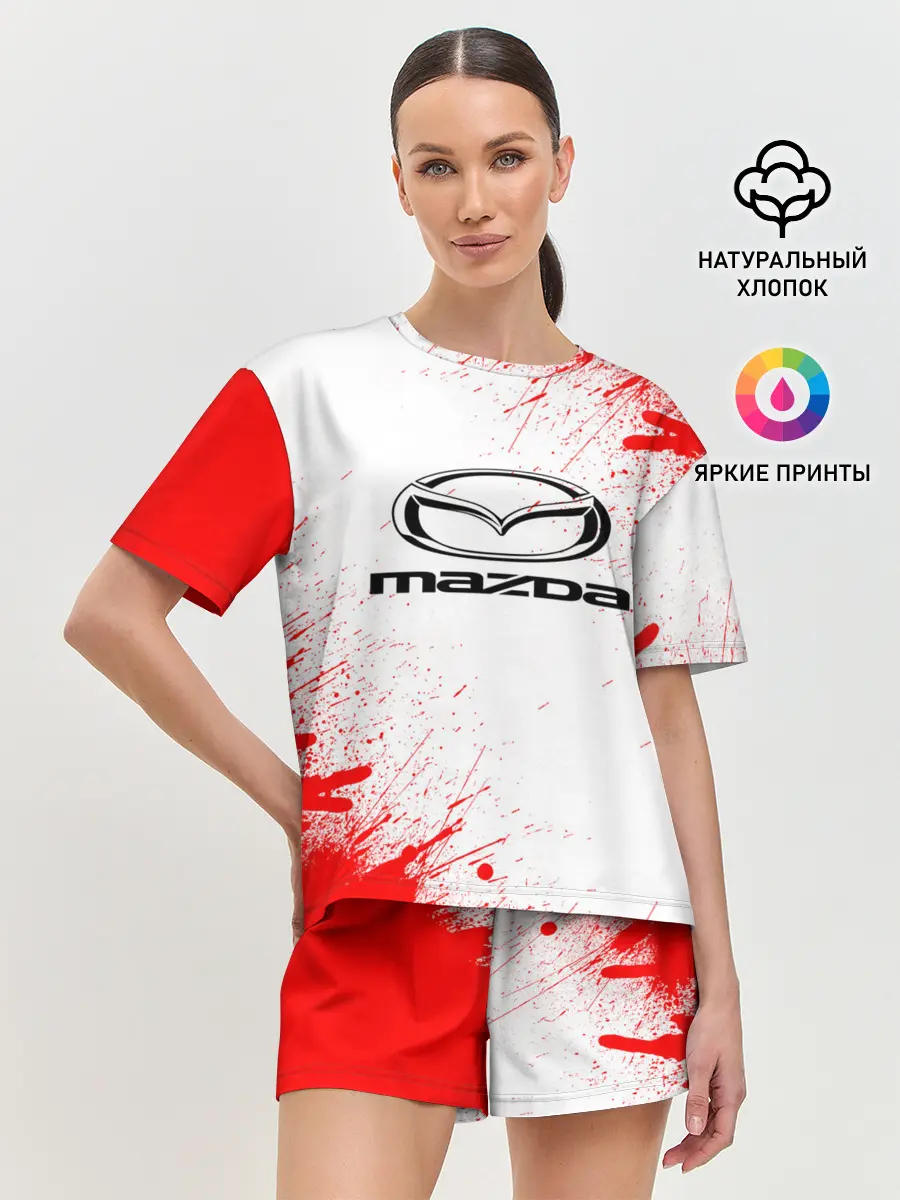 Женская пижама с шортами / mazda