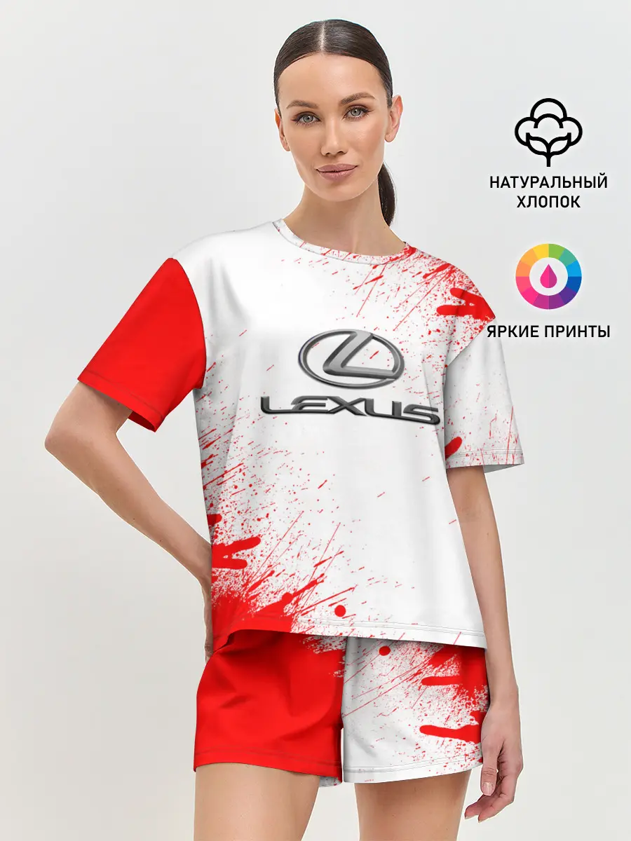 Женская пижама с шортами / lexus