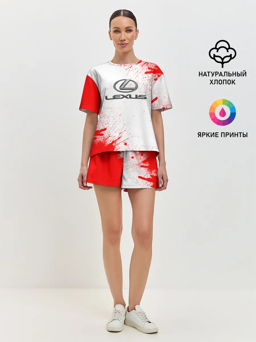 Женская пижама с шортами / lexus